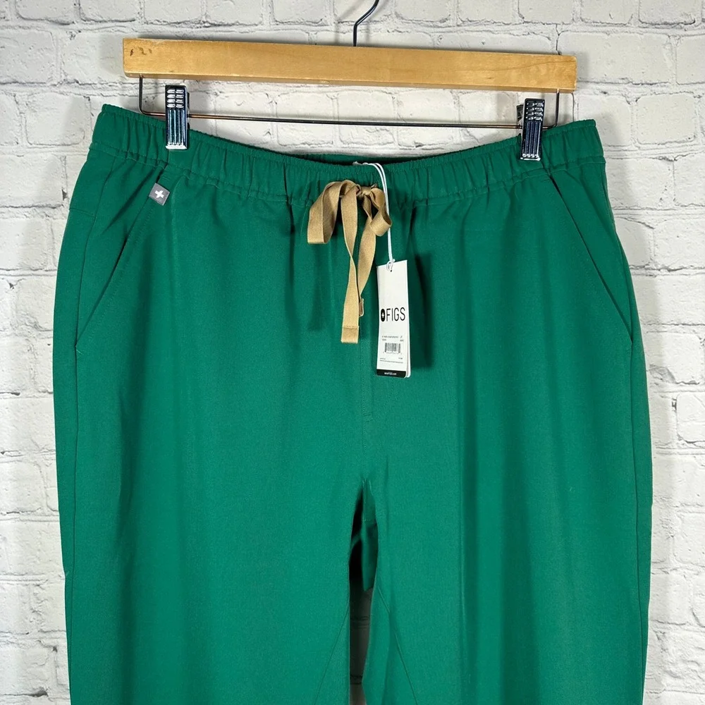 NEW FIGS Tansen Jogger Scrub Pants Mens Large Regular Green 1000203R NWT